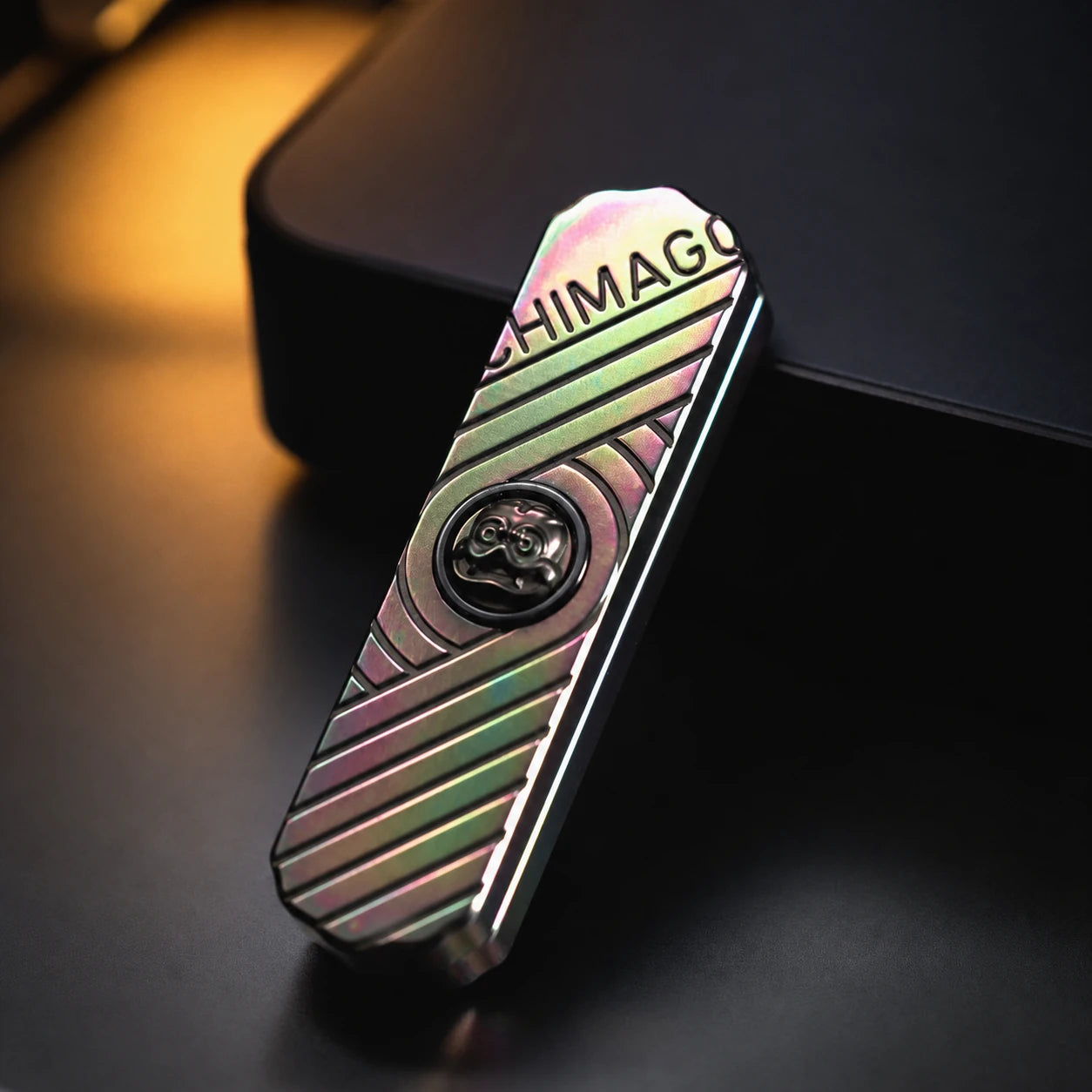 Hada Mechanical Fidget Slider – PEI, PEEK & Titanium EDC Toy – main product image 1