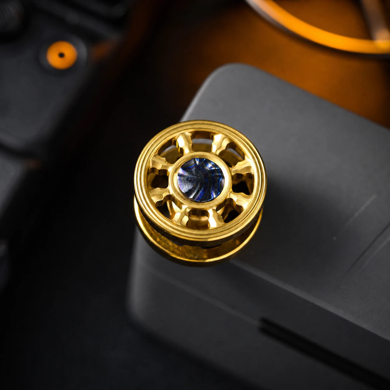 Locking Tungsten Fidget Spinner Buttons – EDC Replacement Set – main product image 1