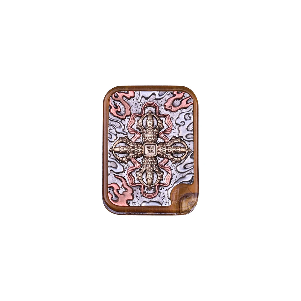 Gesar King PMMA Fidget Slider – BP Mods EDC Desk Toy – Plaque with Random-Color Body variant