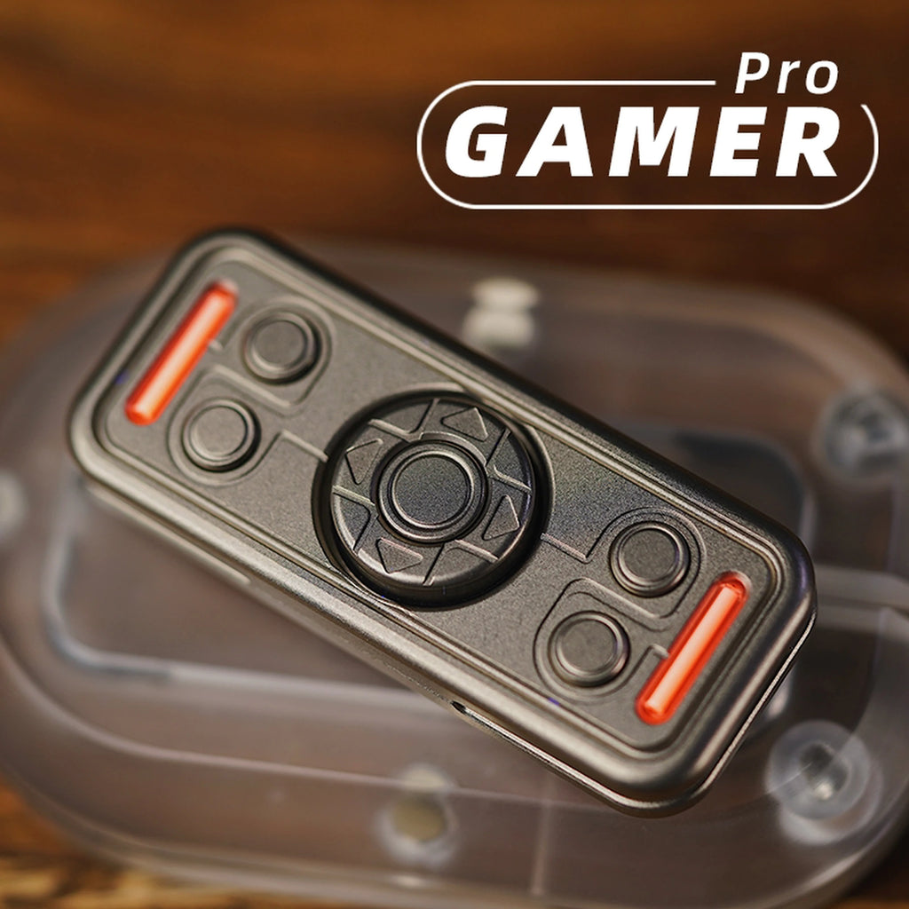 Fidget Spinner Controller with Press-to-Release Ring and Copper Finish product view 1