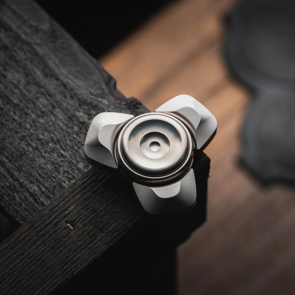 Metal Fidget Spinner for Adults – Blacktopworks Vortex EDC – main product image 2
