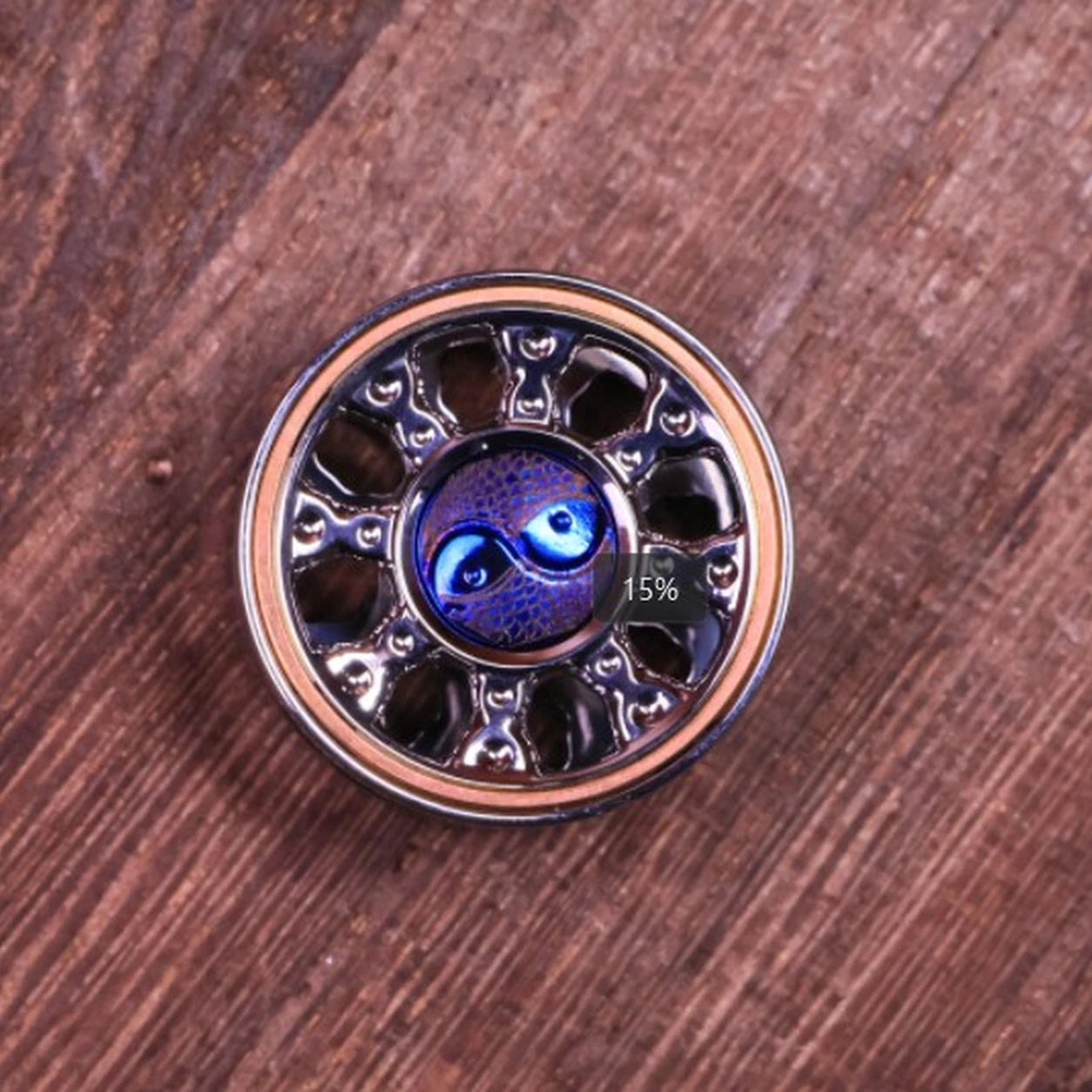 Locking Tungsten Fidget Spinner Buttons – EDC Replacement Set – Stainless Steel variant