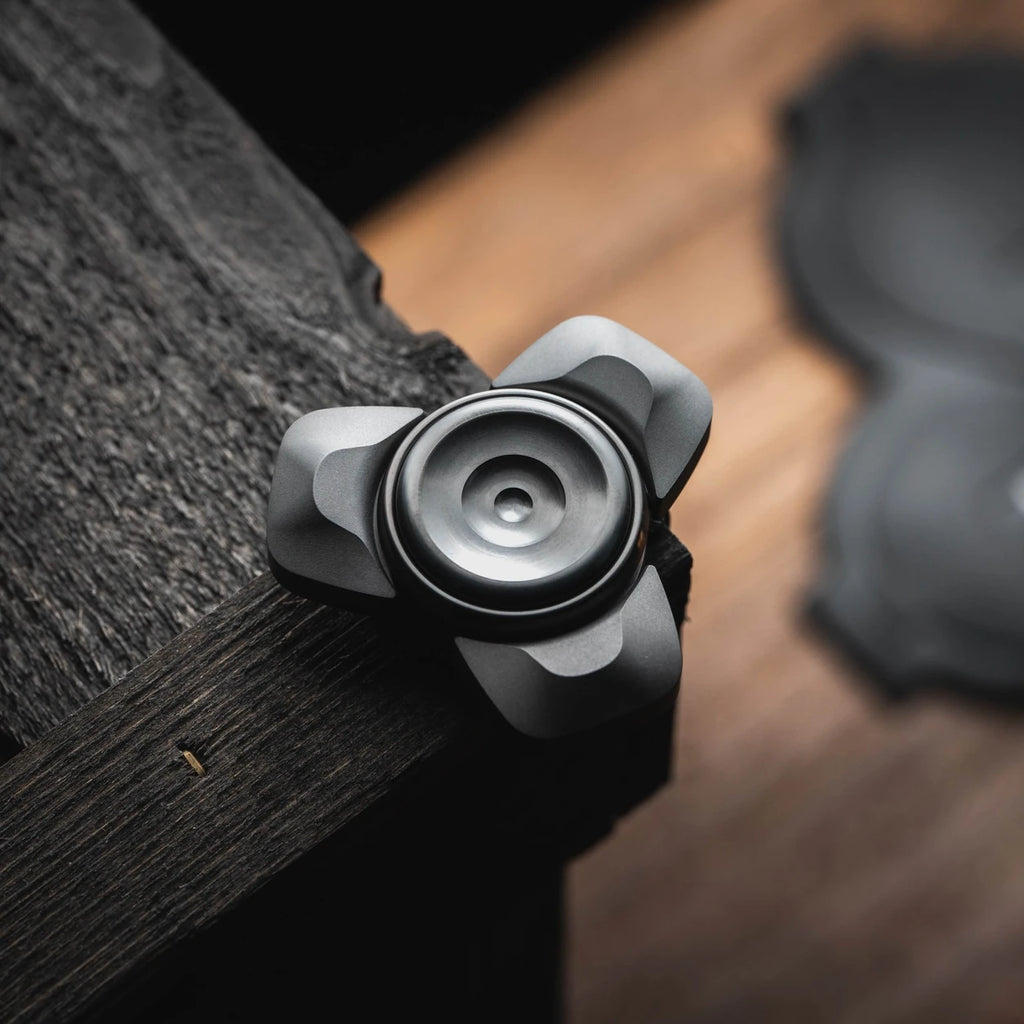 Metal Fidget Spinner for Adults – Blacktopworks Vortex EDC – main product image 3