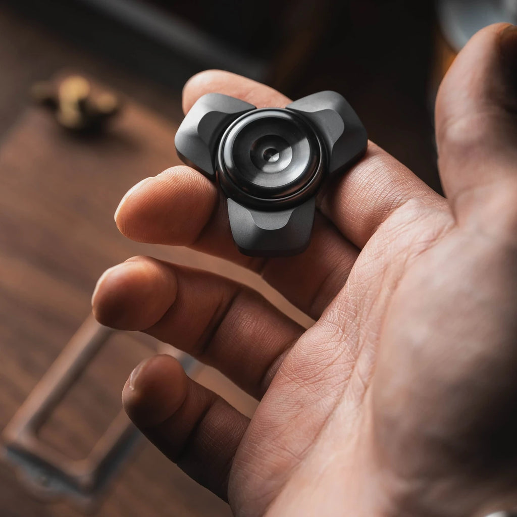 Metal Fidget Spinner for Adults – Blacktopworks Vortex EDC – main product image 4