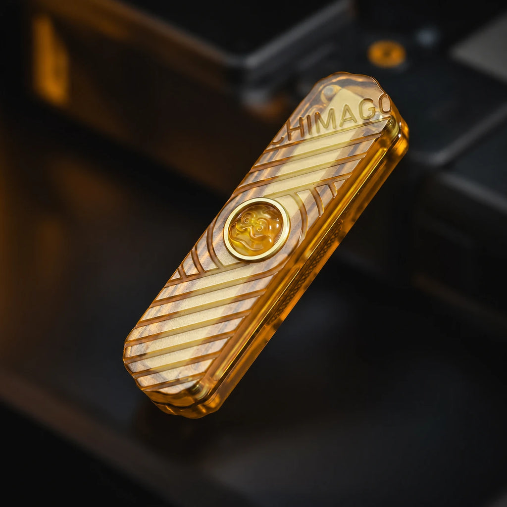 Hada Mechanical Fidget Slider – PEI, PEEK & Titanium EDC Toy – main product image 4