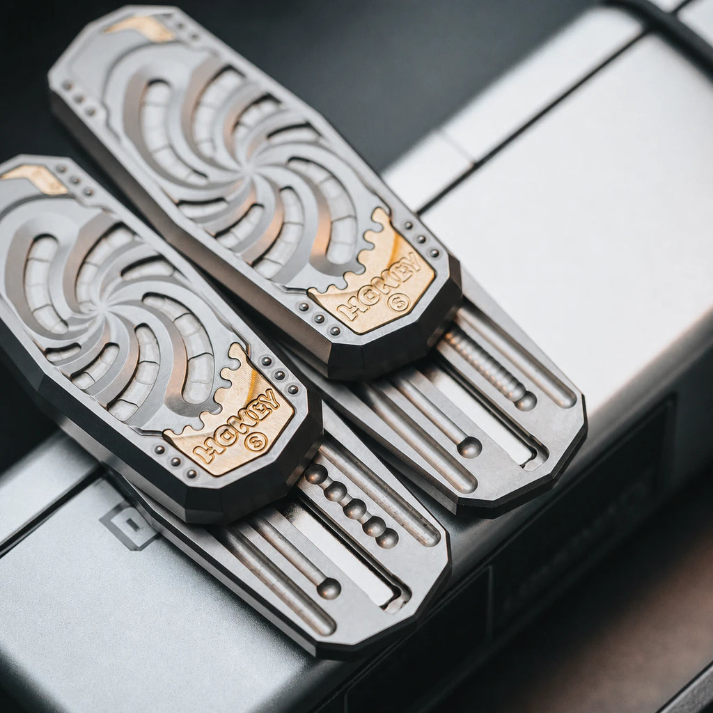 Holy Stele Metal Fidget Slider – Dual-Track EDC Desk Toy – main product image 5
