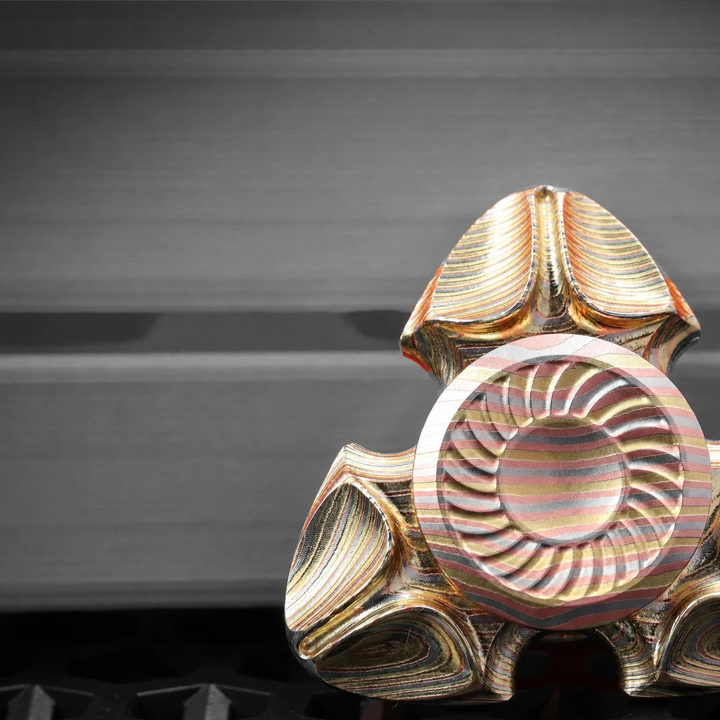 Sumeru Premium Metal Fidget Spinner – Copper & Zirconium EDC – main product image 5