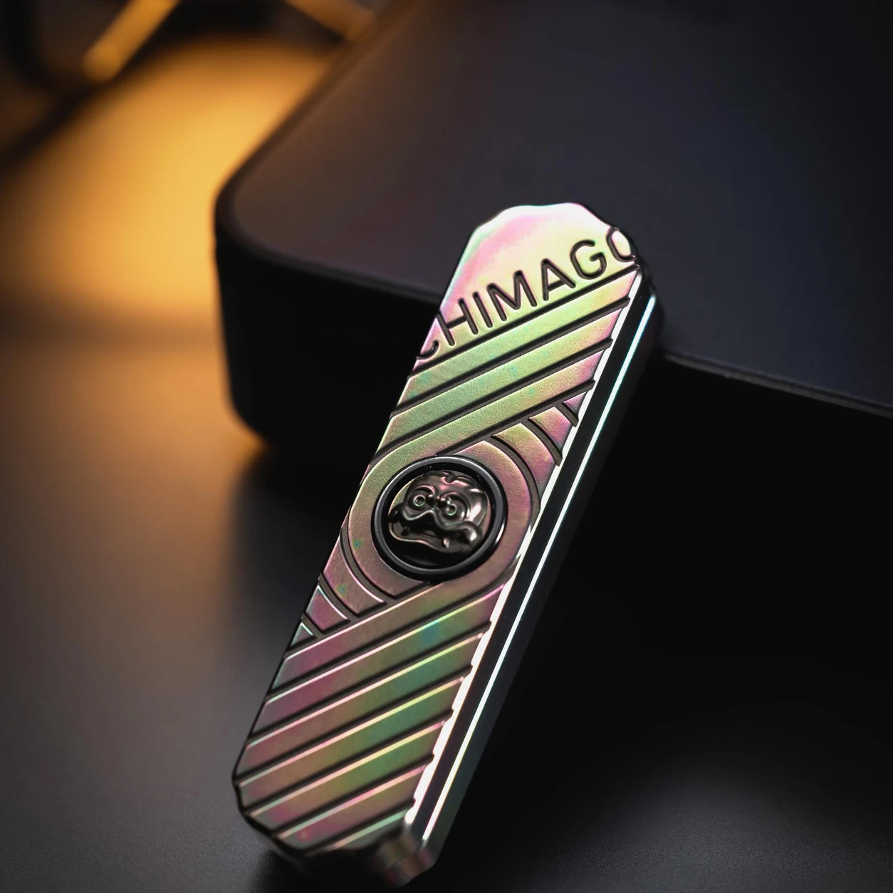 Hada Mechanical Fidget Slider – PEI, PEEK & Titanium EDC Toy – main product image 5