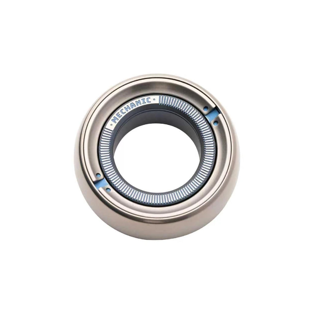 Mechanic C Titanium Fidget Ring – Ratchet EDC Desk Toy – main product image 5