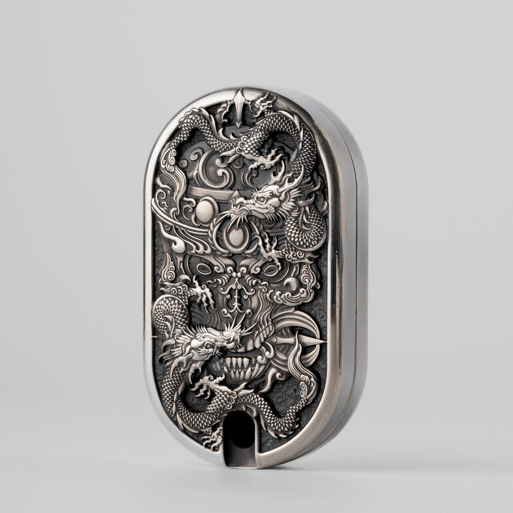 Dual-Track Fidget Slider sculpted detail view 4