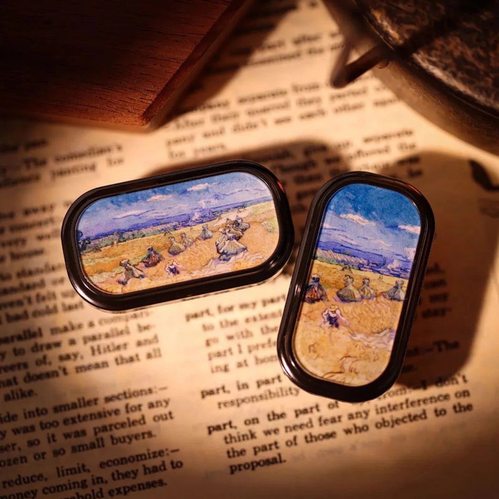 Modular fidget slider option: Sapphire Luminous and Zirconium Wheatfield Shell