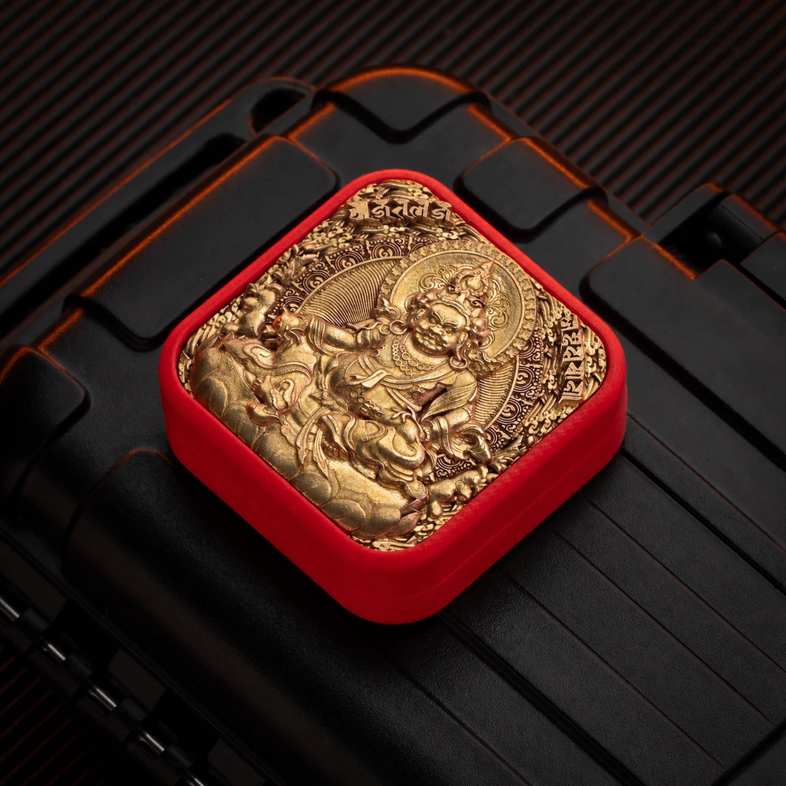 G10 Red Wealth Deity Set magnetic fidget slider variant
