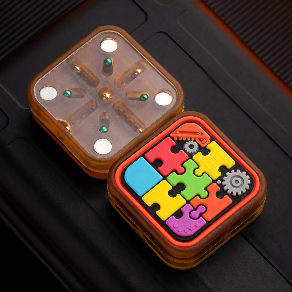 PEI Matte Random Inlay magnetic fidget slider variant