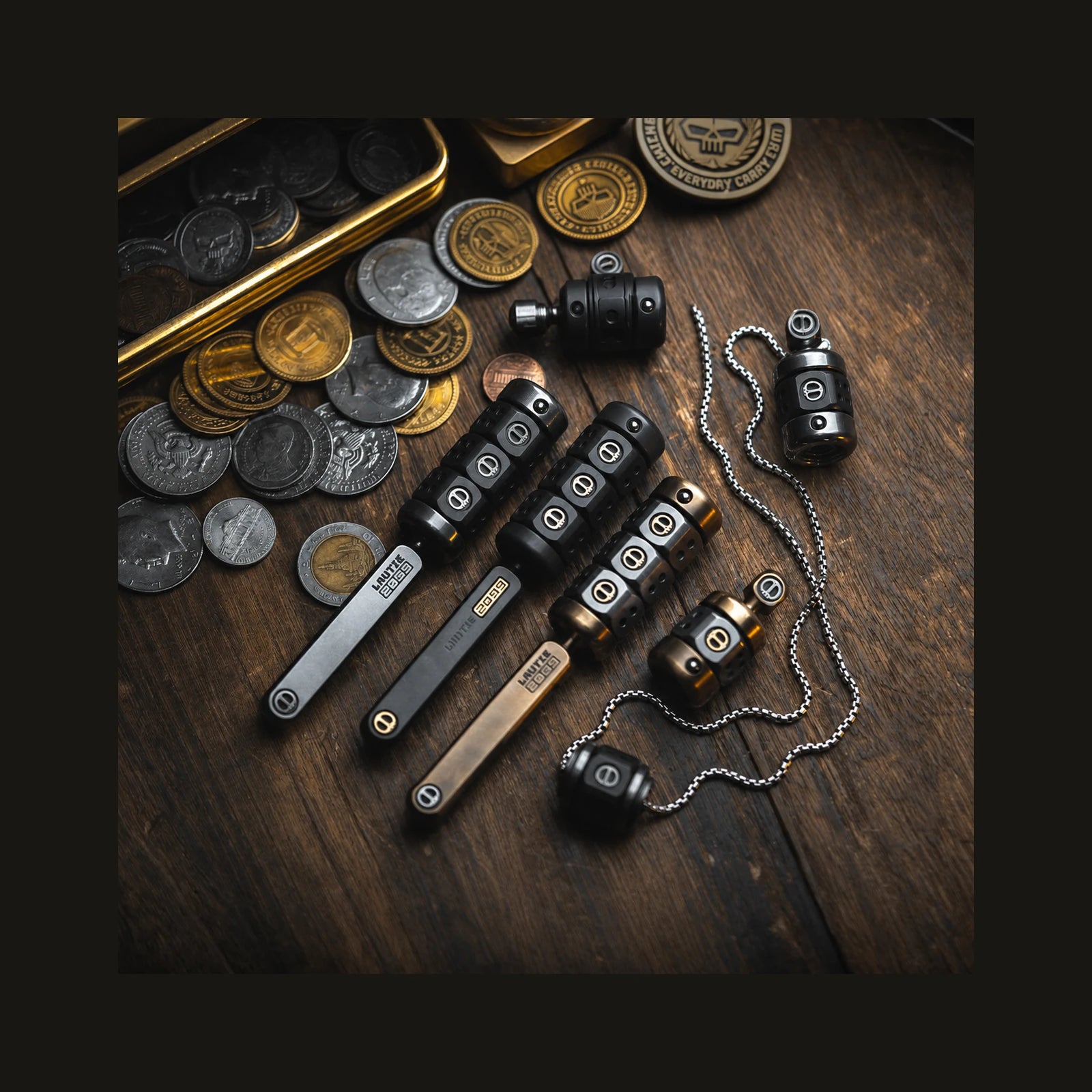 Desktop Mechanical Ratchet Toy main image